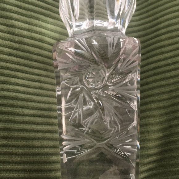 Crystal Candle Stick Holder 6” - Picture 8 of 8